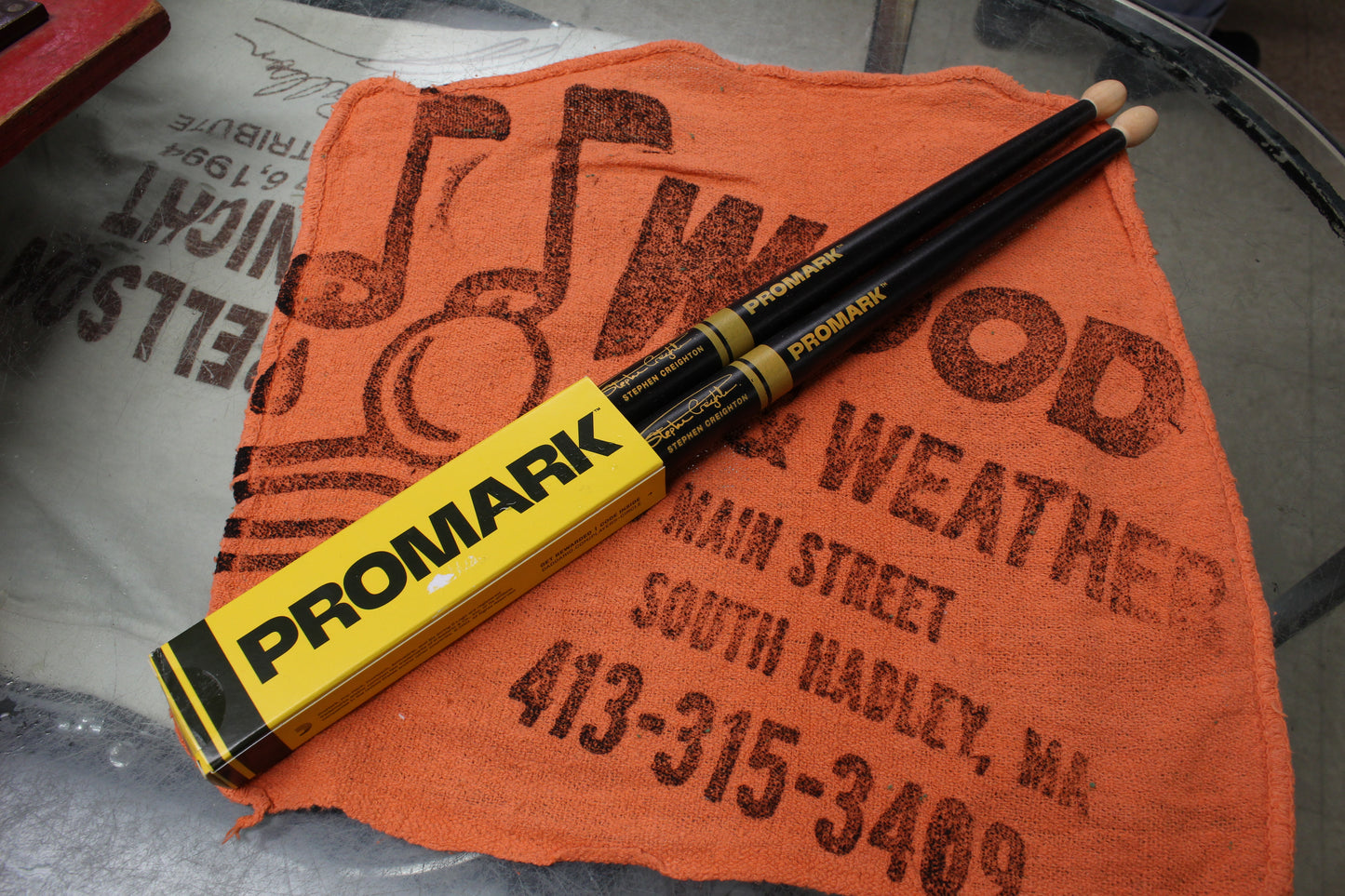 Promark PBSC Stephen Creighton Pipe Band Drum Stick - NOS