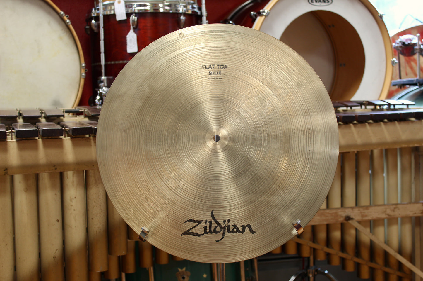 1990s A. Zildjian 18" Flat Top Ride 1905g