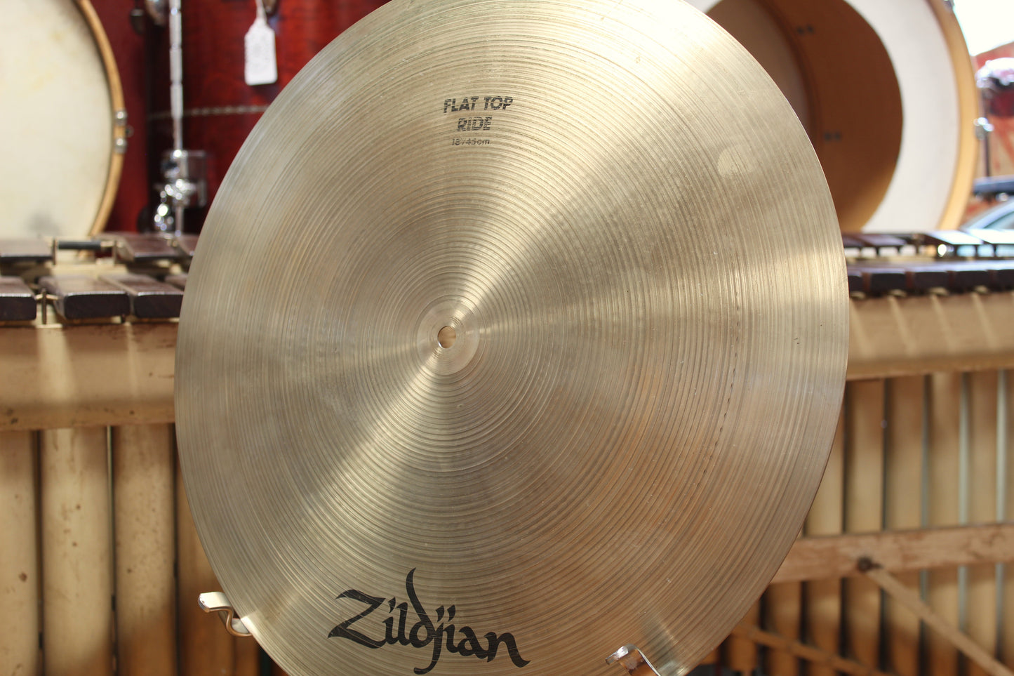 1990s A. Zildjian 18" Flat Top Ride 1905g