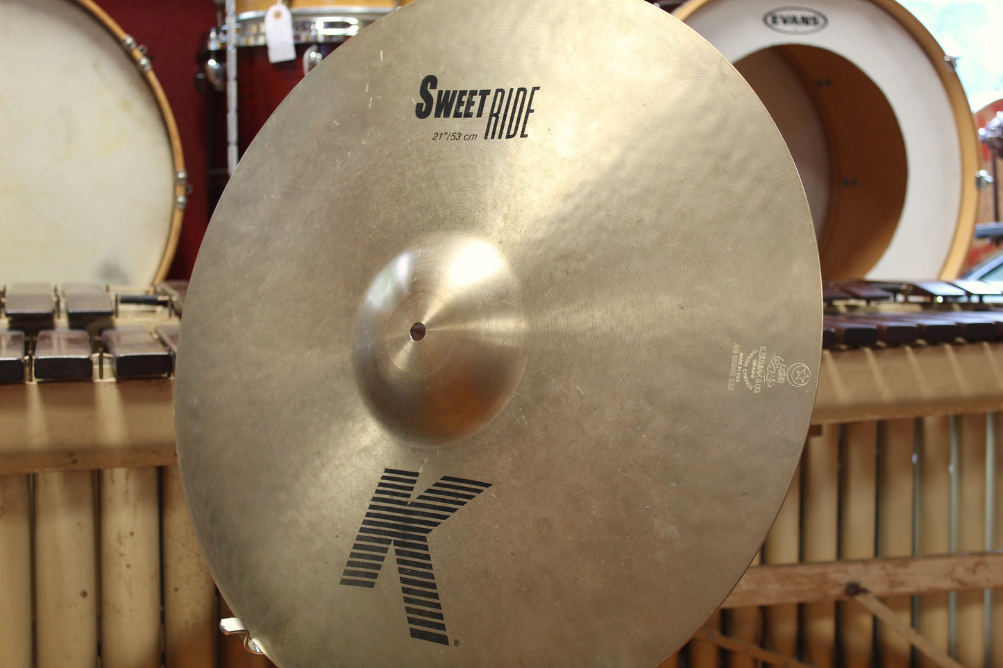 Used Zildjian 21" K Sweet Ride 2366g