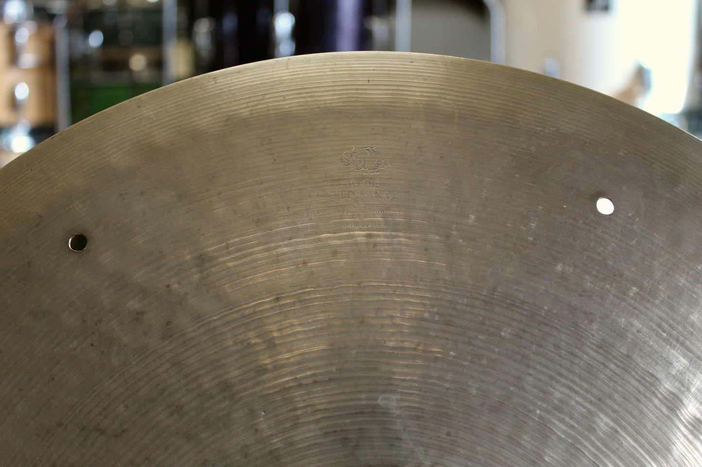 1950s A. Zildjian 18" Small Stamp Crash Ride 1450g
