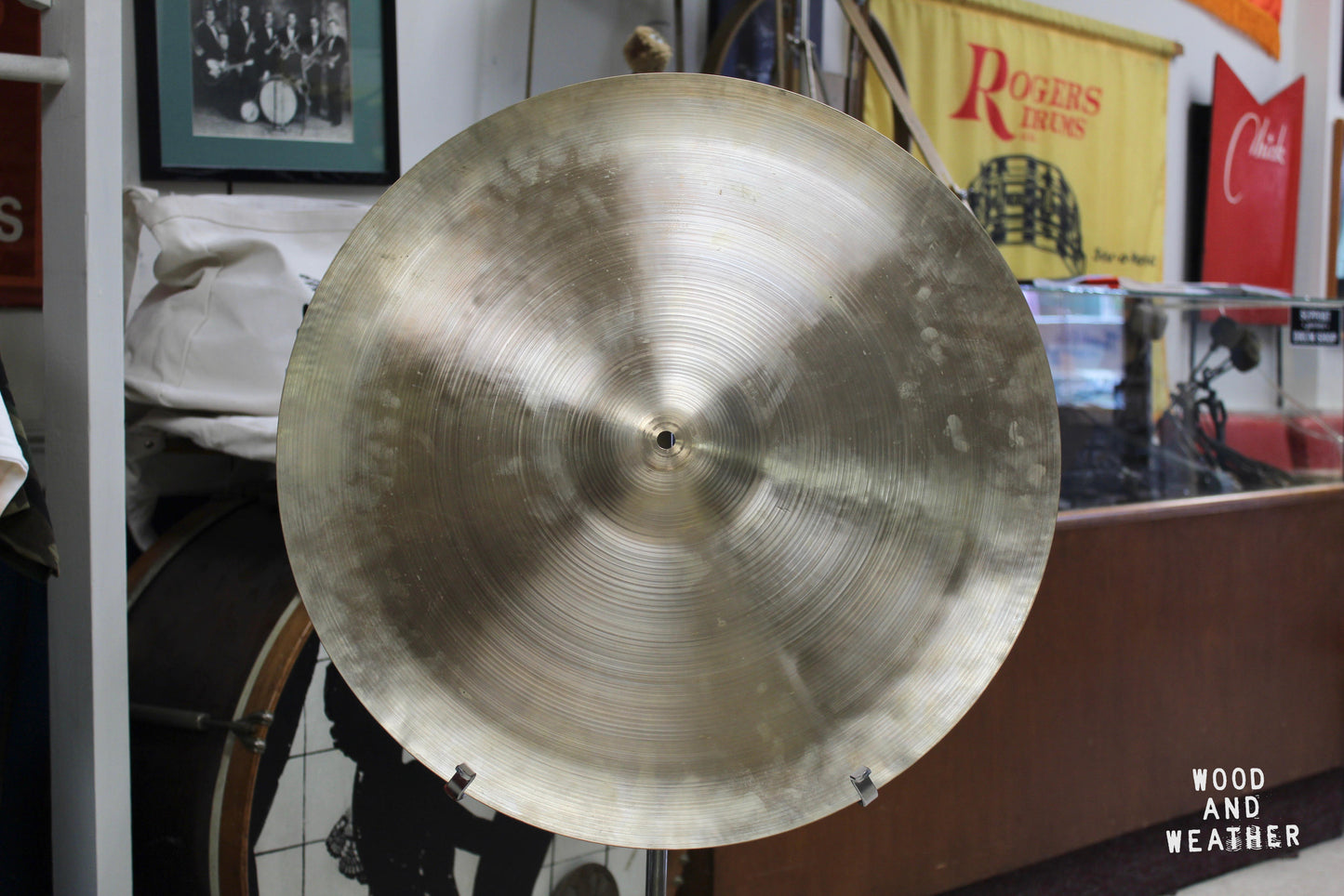 1960s A. Zildjian 22" Swish Cymbal 2570g