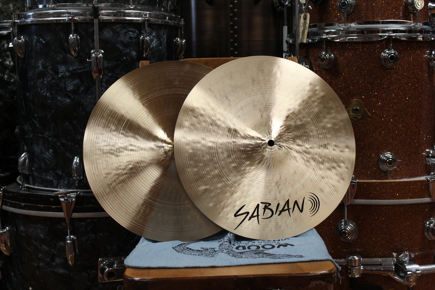 Sabian 14" HH Hammertone Hats 773/1222g