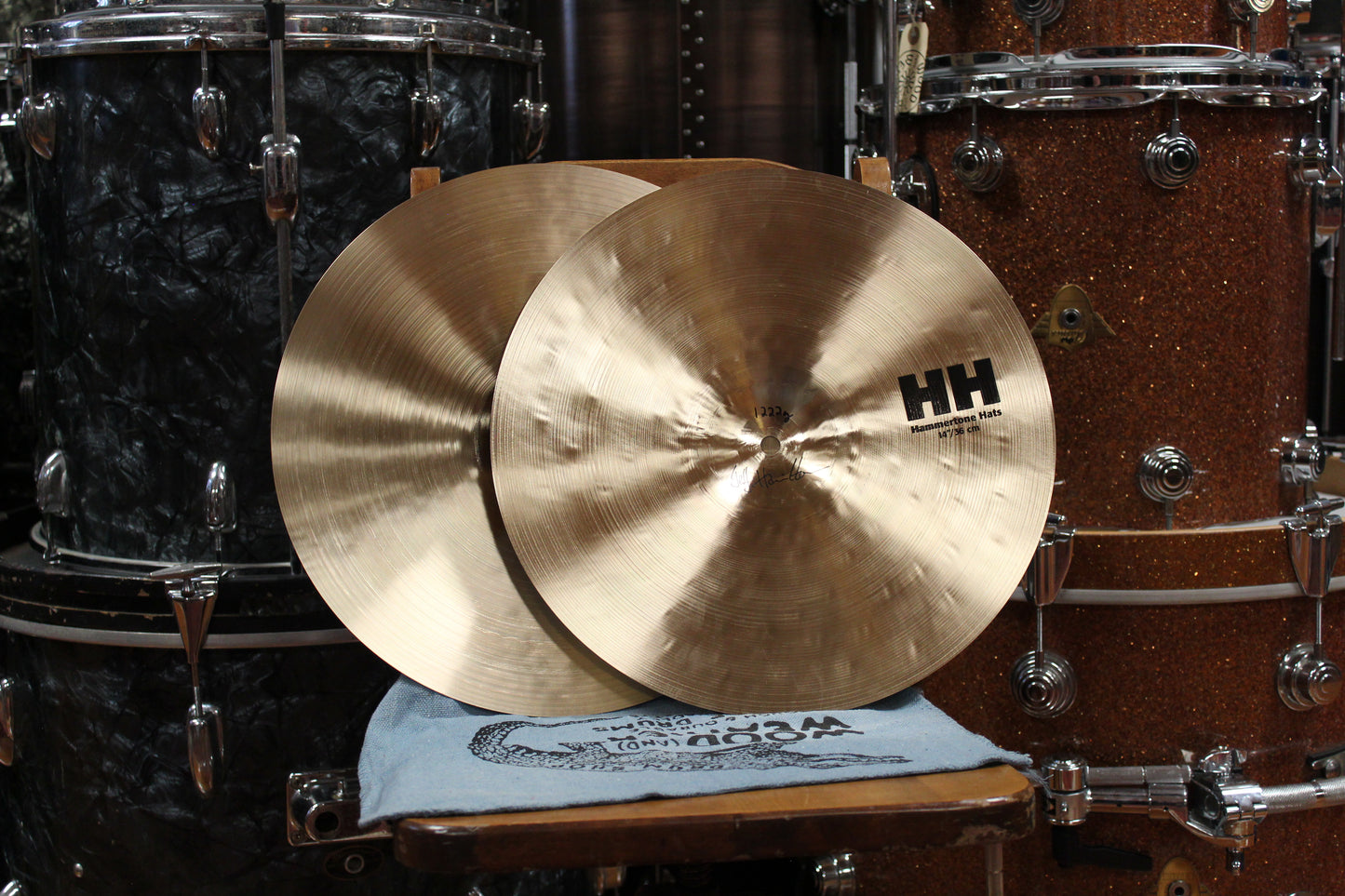 Sabian 14" HH Hammertone Hats 773/1222g