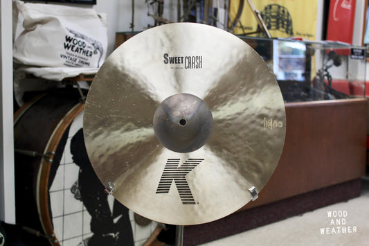 Used Zildjian 16" K Series Sweet Crash Cymbal 935g