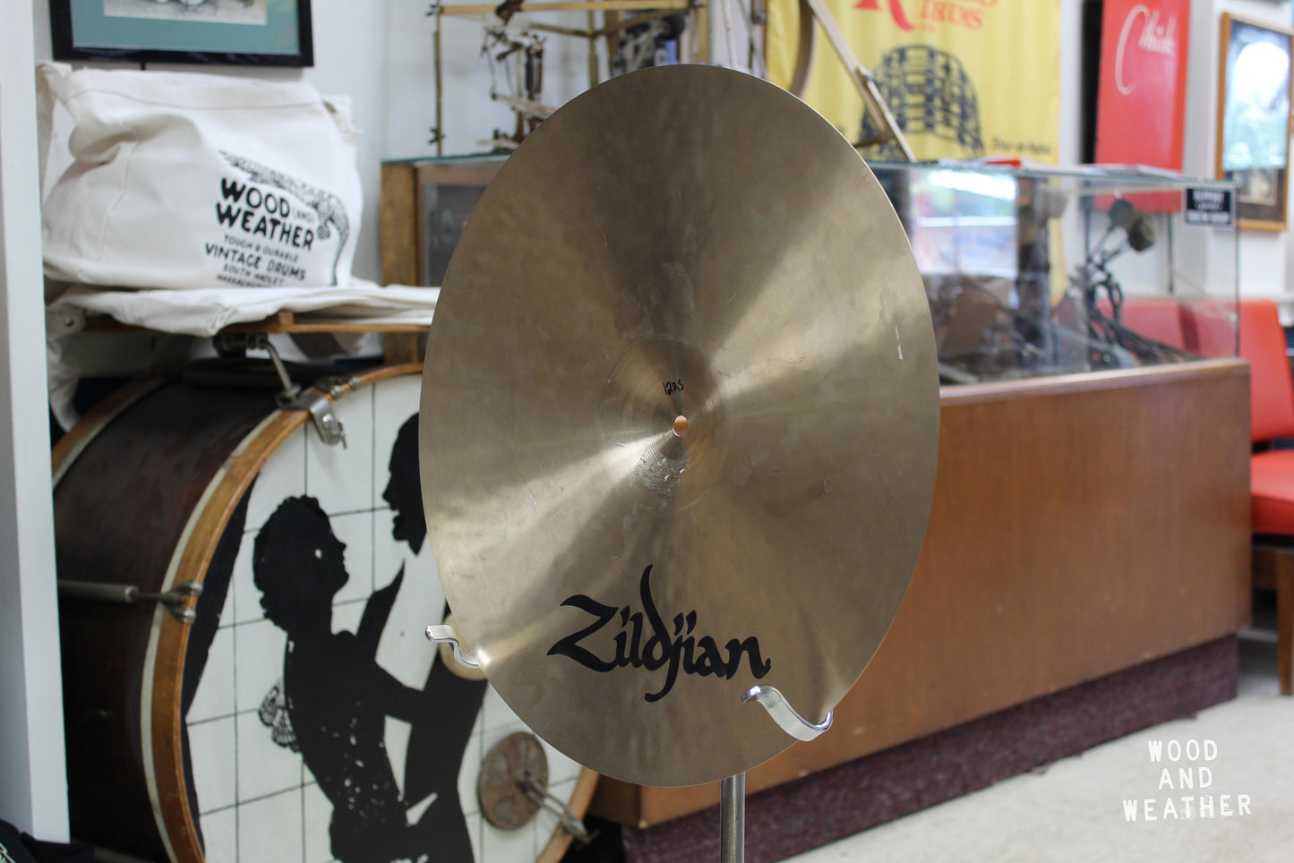 Used Zildjian 17" K Series Dark Thin Crash Cymbal 1225g