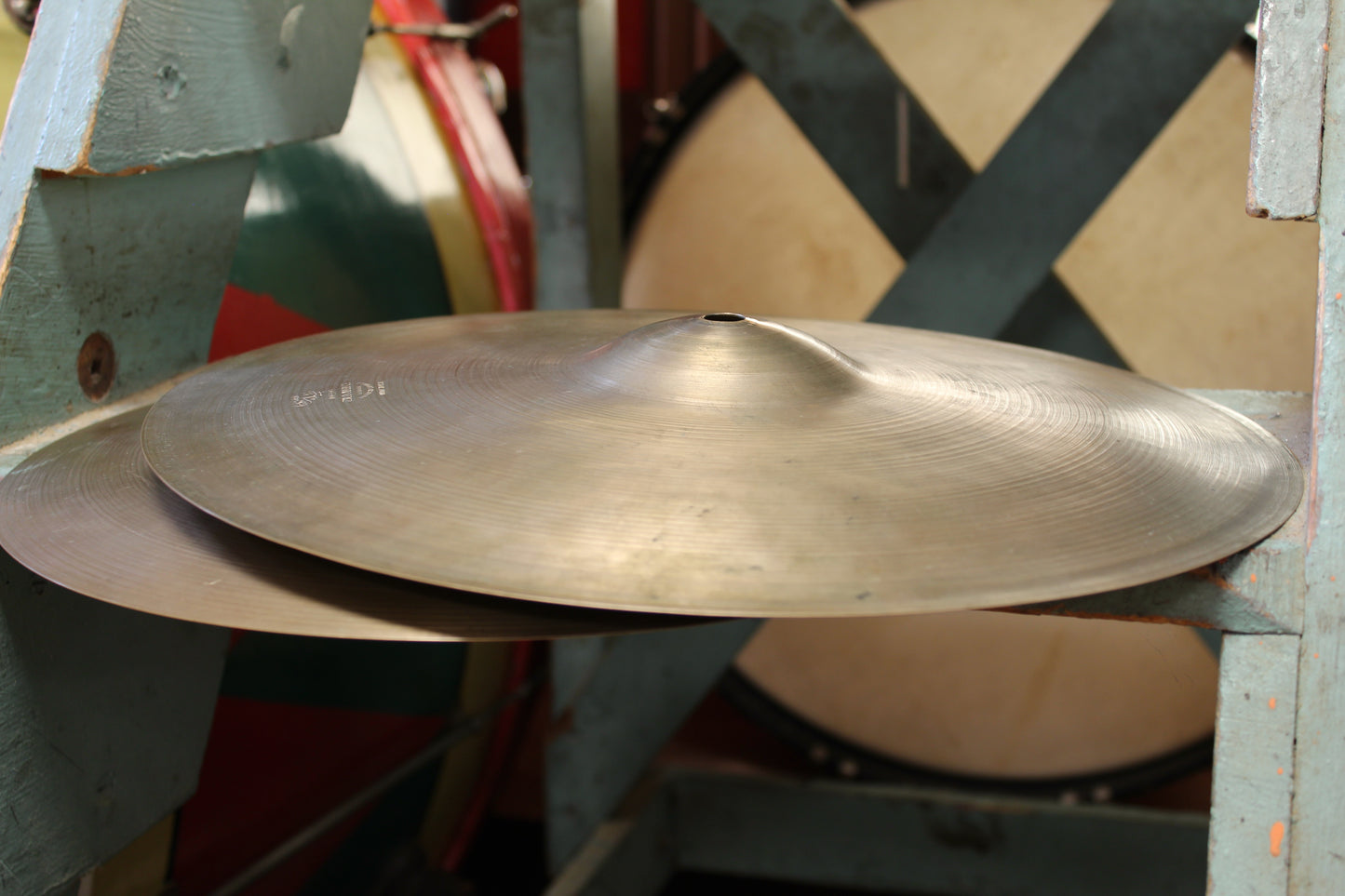 1950s A. Zildjian 14" Flange Hi-Hats 788/705g