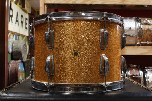 1961 Ludwig 9x13 Tom in Gold Sparkle