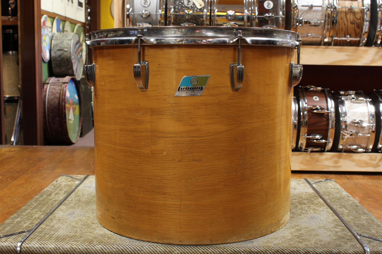 Early 1970s Ludwig 14x16 Concert Tom in Thermogloss