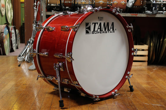 Tama 50th Anniversary Limited Edition Superstar Reissue 14x22 Bass Drum - Cherry Wine