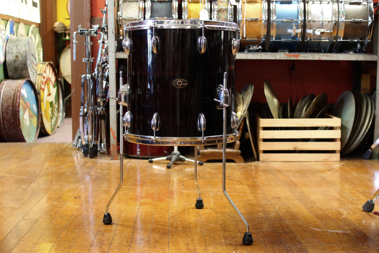 1990's Slingerland Artist Custom in Mahogany 14x20 14x14 5.5x14 8x12 8x10