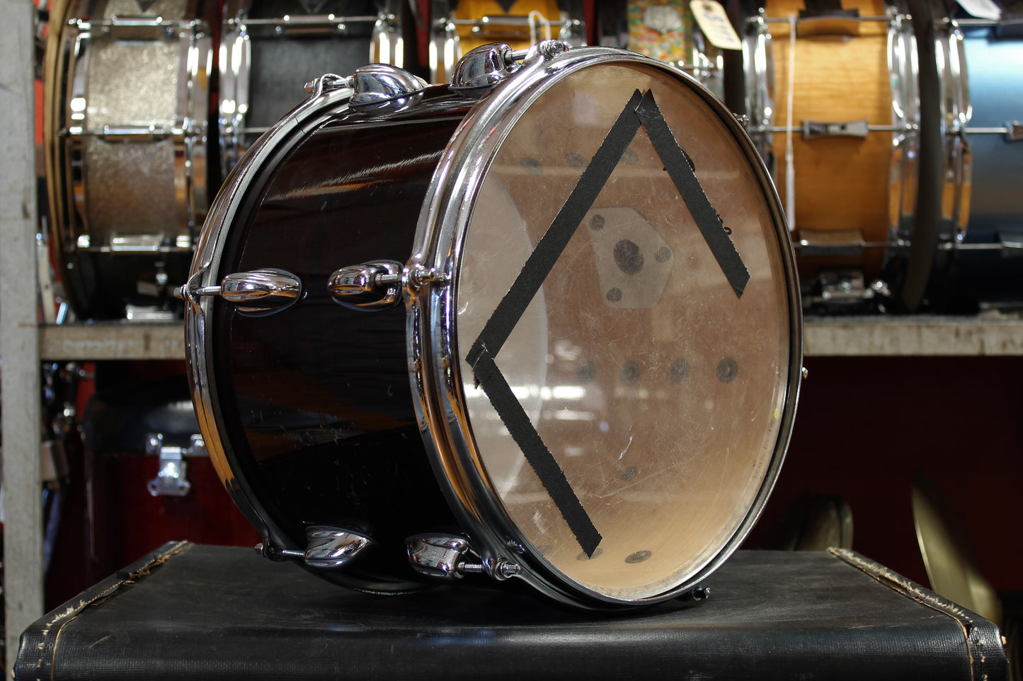 1990's Slingerland Artist Custom in Mahogany 14x20 14x14 5.5x14 8x12 8x10