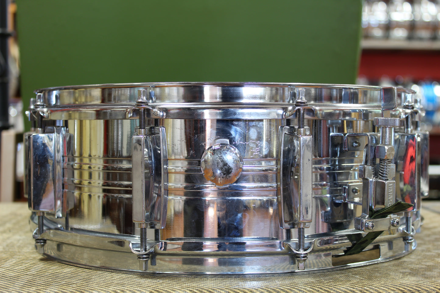 1970s Yamaha SD650MG Snare Drum 5.5"x14" Chrome over Steel