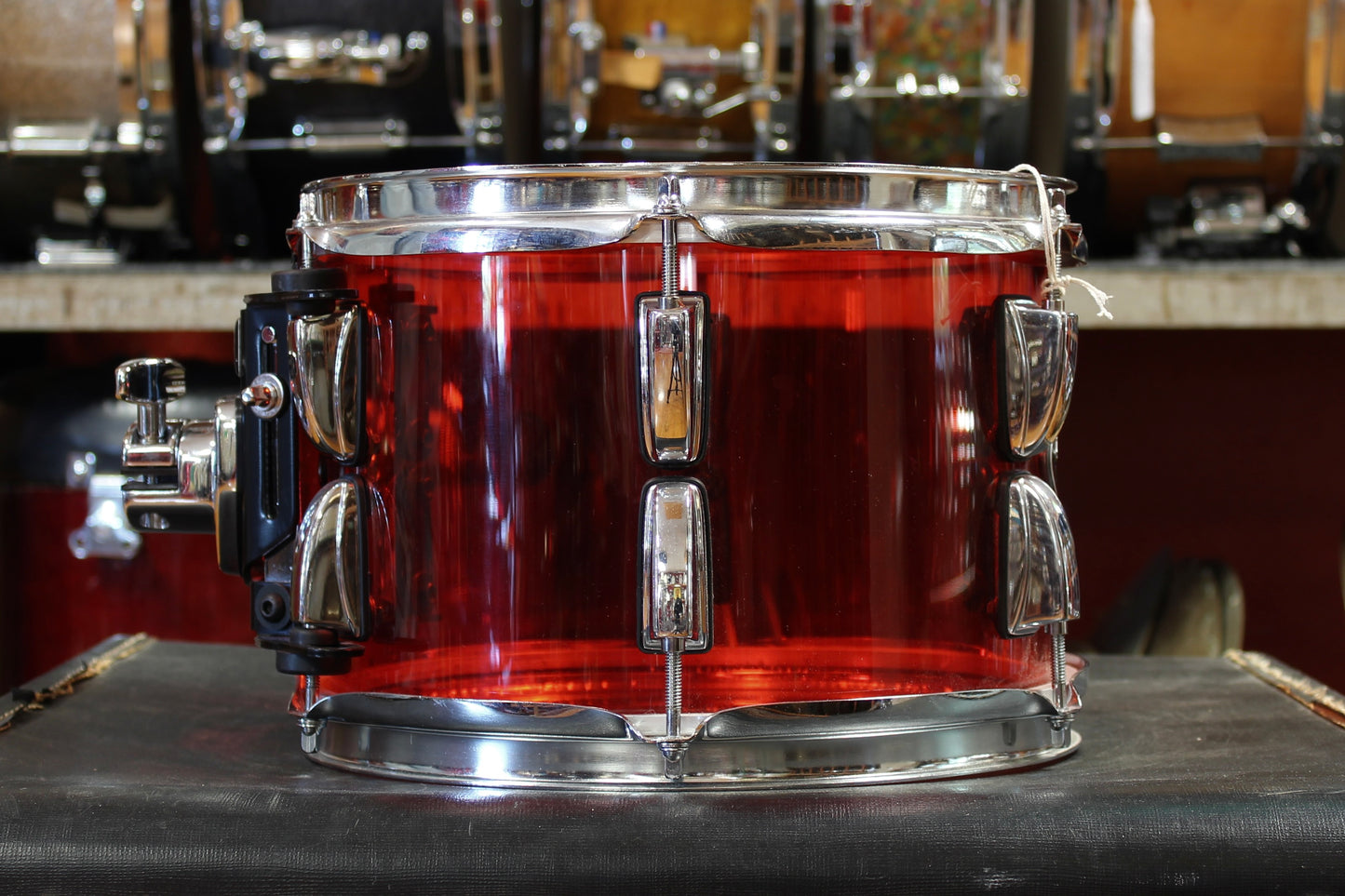 Pearl Crystal Beat 7"x10" Tom in Ruby Red