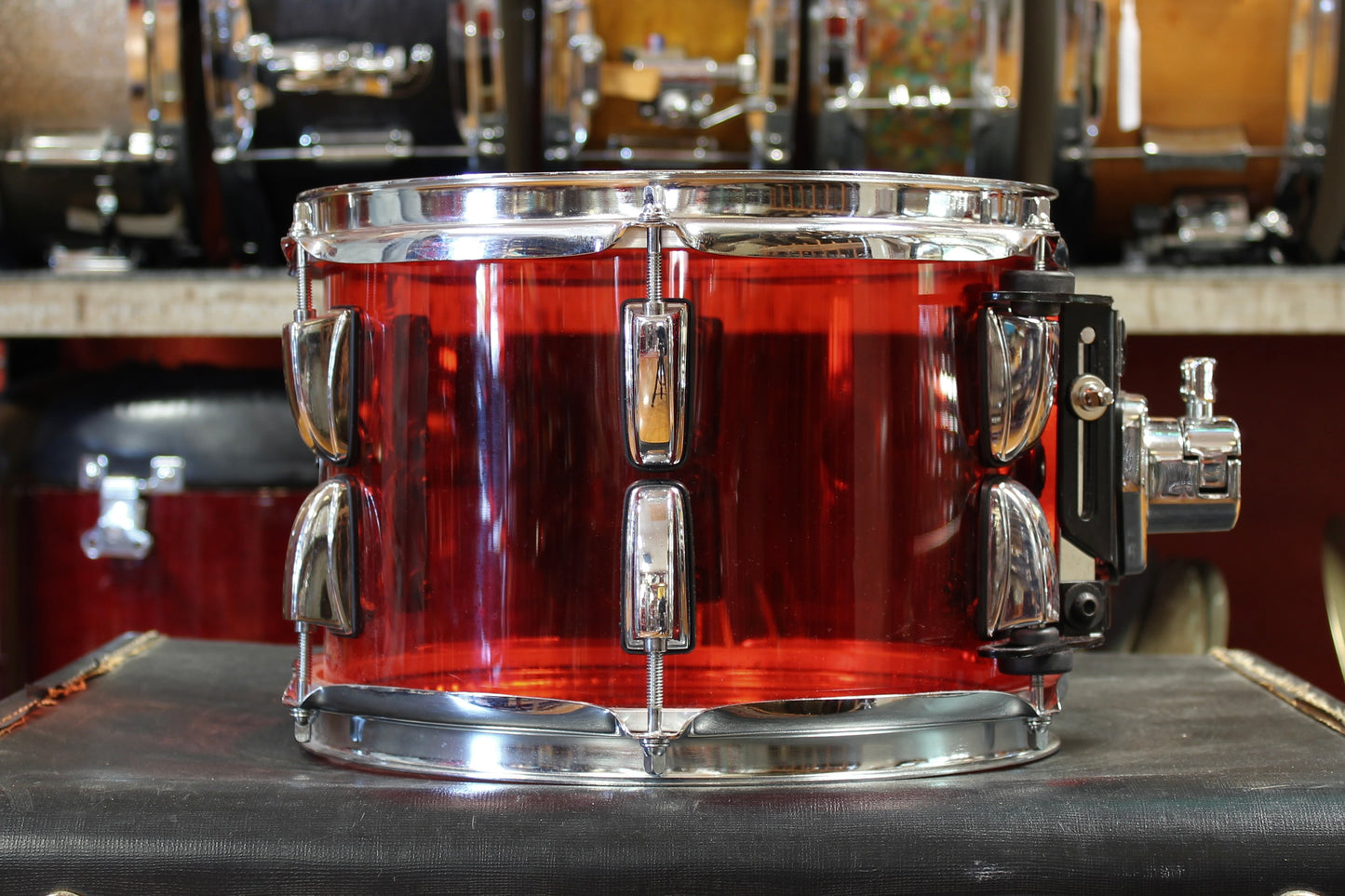 Pearl Crystal Beat 7"x10" Tom in Ruby Red