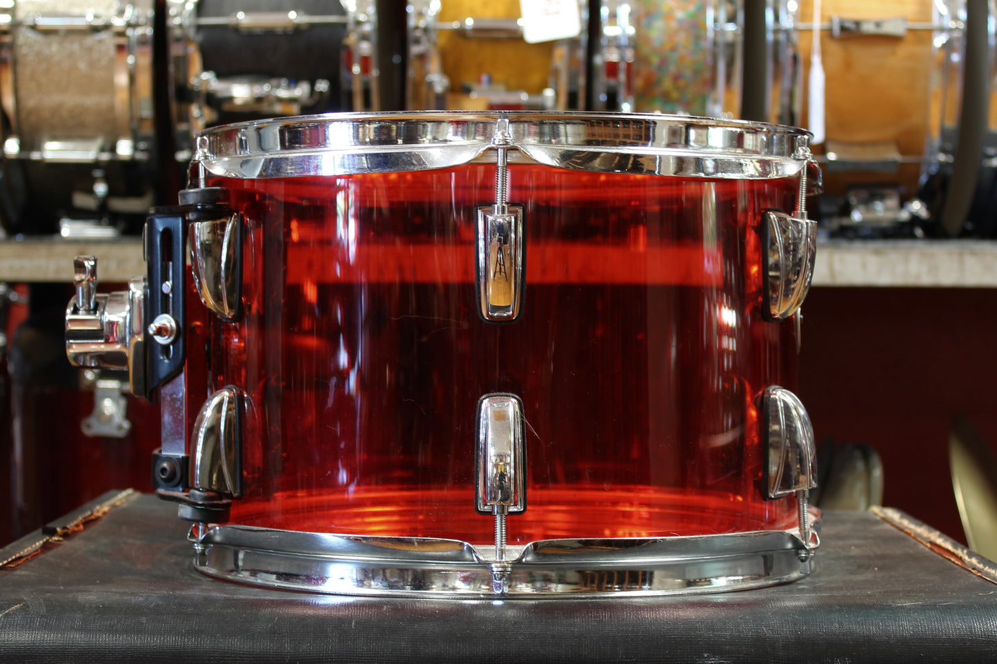 Pearl Crystal Beat 8"x12" Tom in Ruby Red