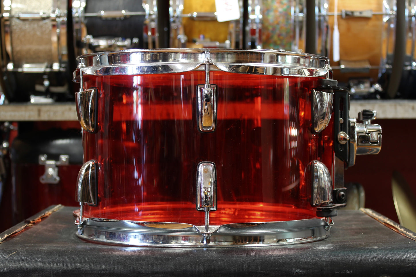 Pearl Crystal Beat 8"x12" Tom in Ruby Red