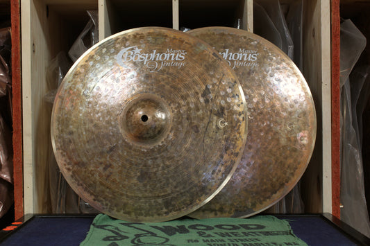 Bosphorus 15" Master Vintage Hi-Hats 990/1180g