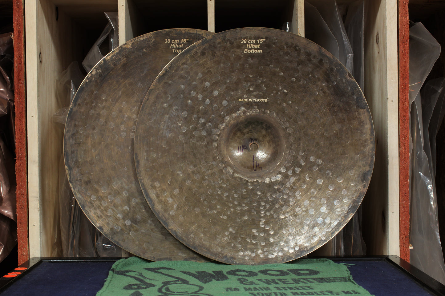 Bosphorus 15" Master Vintage Hi-Hats 990/1180g