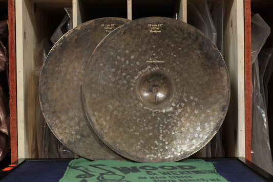 Bosphorus 15" Master Vintage Hi-Hats 990/1180g