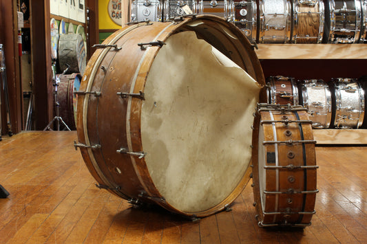 1920s Walberg and Auge "Carry-All" 10x25.5 & 4x14 in Natural Maple