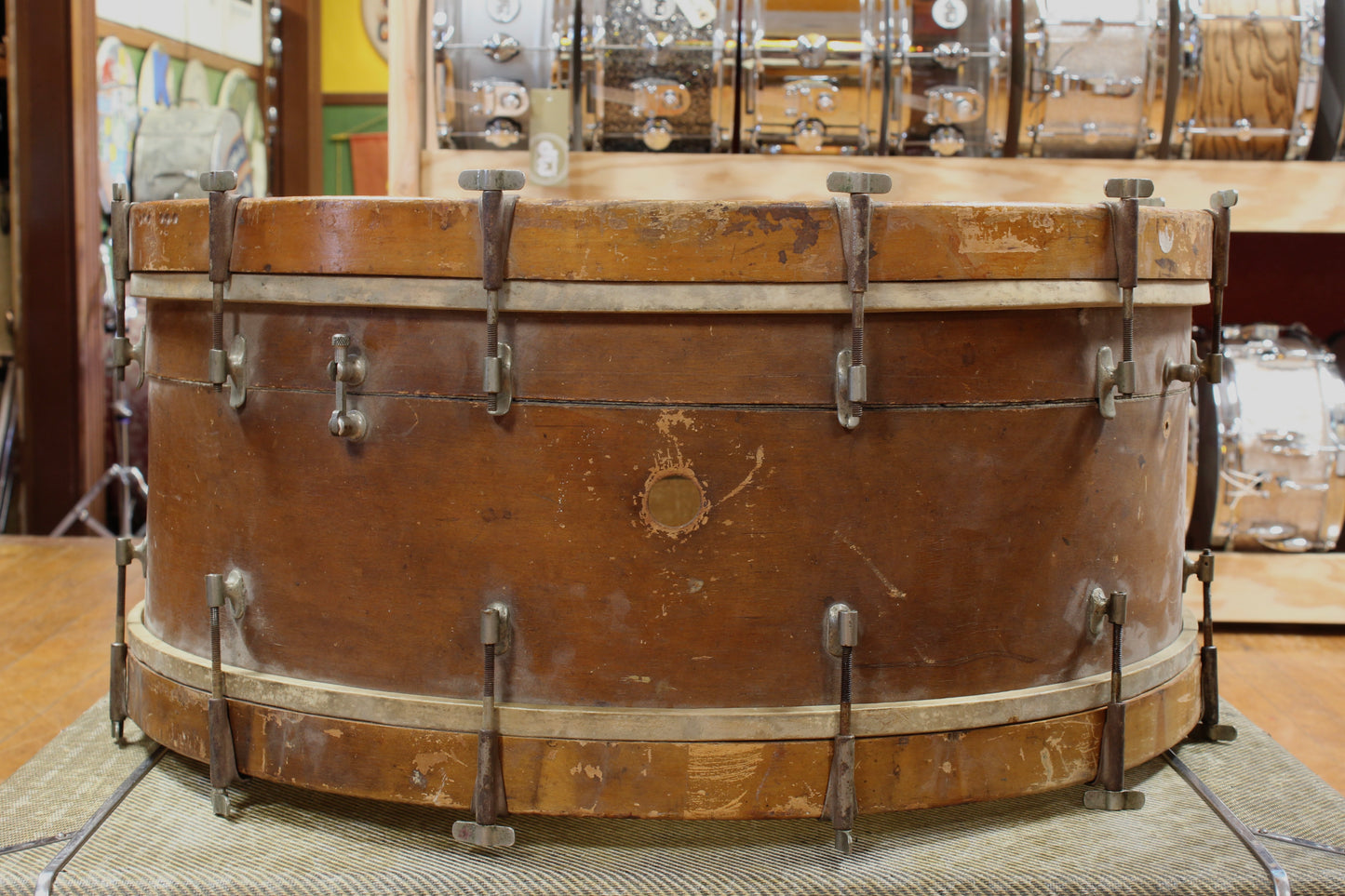 1920s Walberg and Auge "Carry-All" 10x25.5 & 4x14 in Natural Maple