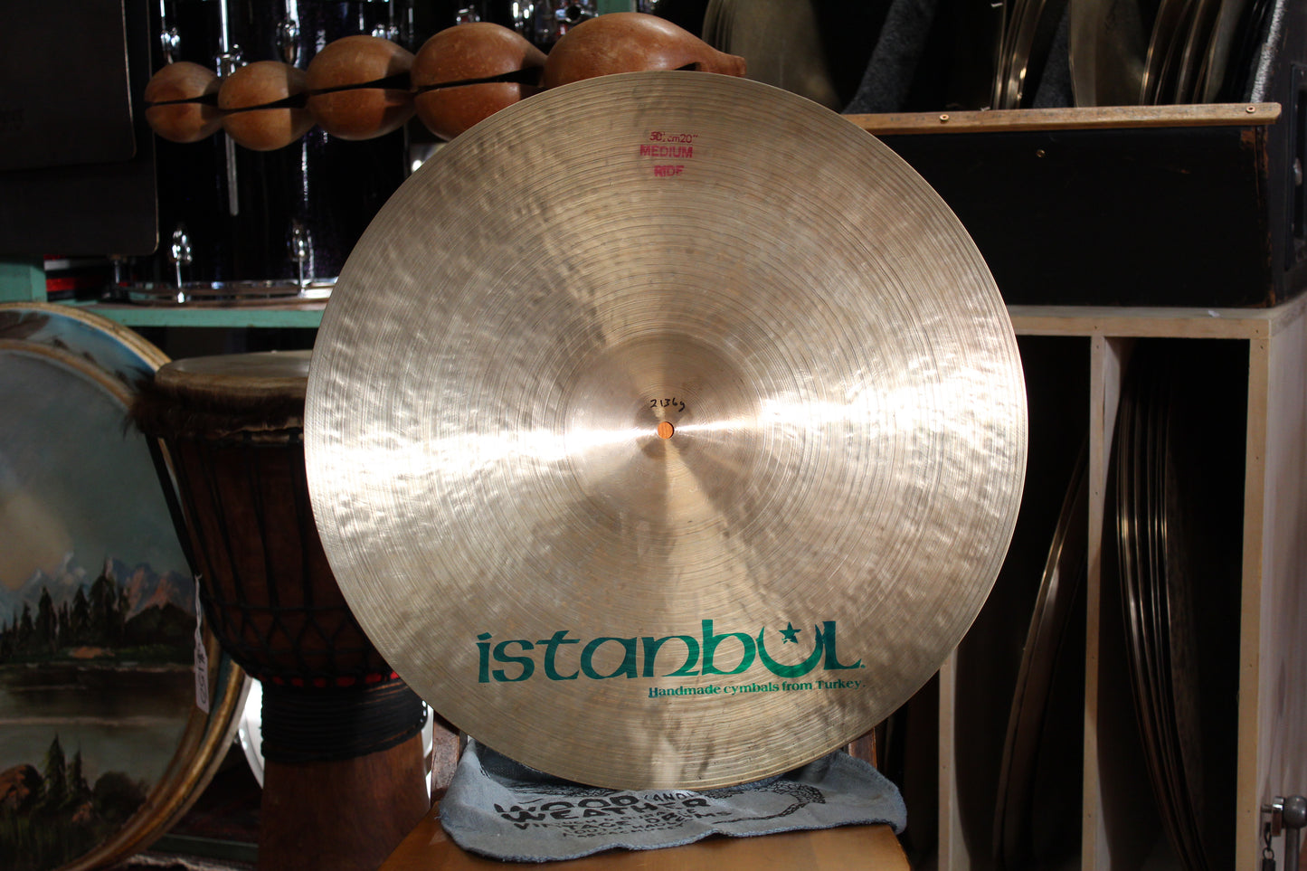 Used Istanbul 20" Pre-Split Medium Ride 2136g