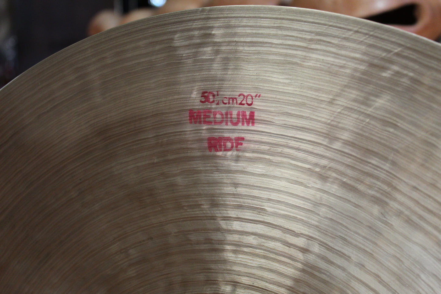 Used Istanbul 20" Pre-Split Medium Ride 2136g