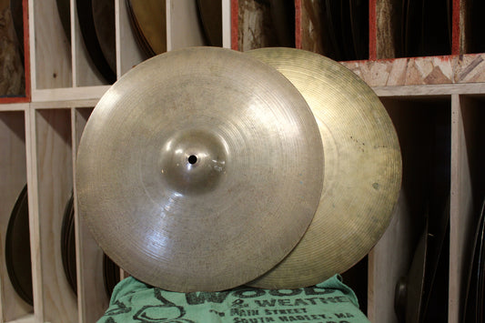 1970s A. Zildjian 15" CI&E Constantinople Hi-Hats 921/1290g