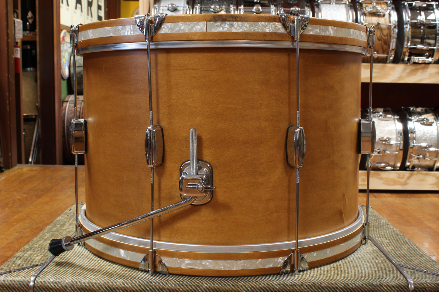 C&C Player Date II Big Beat Outfit in Aged Maple 14x22 9x13 16x16