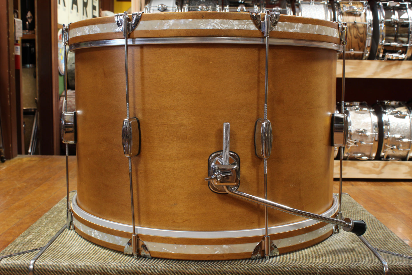 C&C Player Date II Big Beat Outfit in Aged Maple 14x22 9x13 16x16