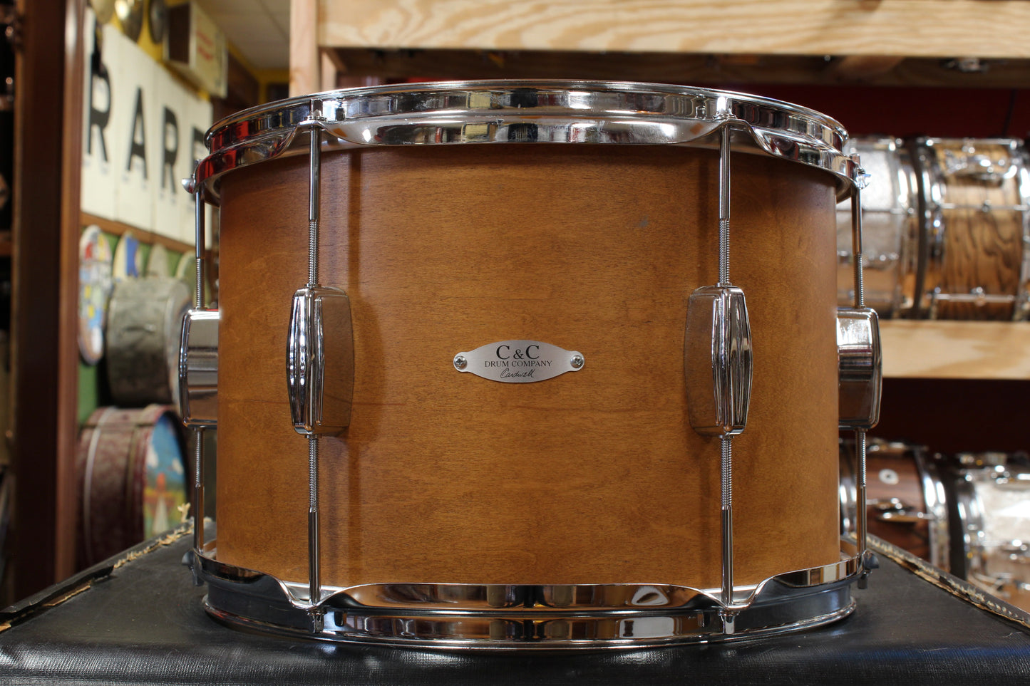 C&C Player Date II Big Beat Outfit in Aged Maple 14x22 9x13 16x16