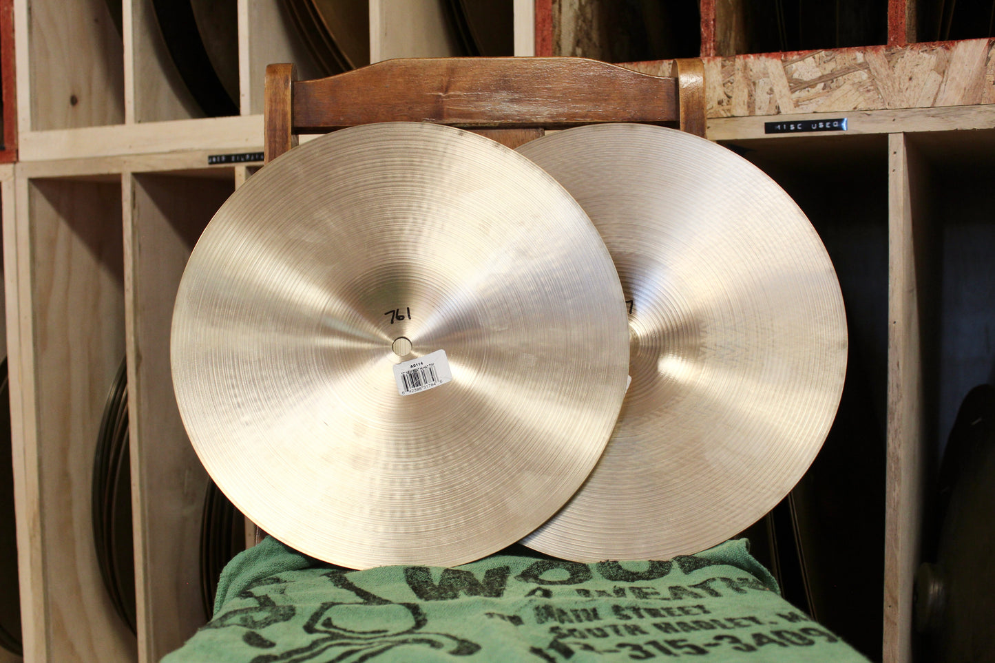 Zildjian 12" A New Beat Hi-Hats 761/927g - Used