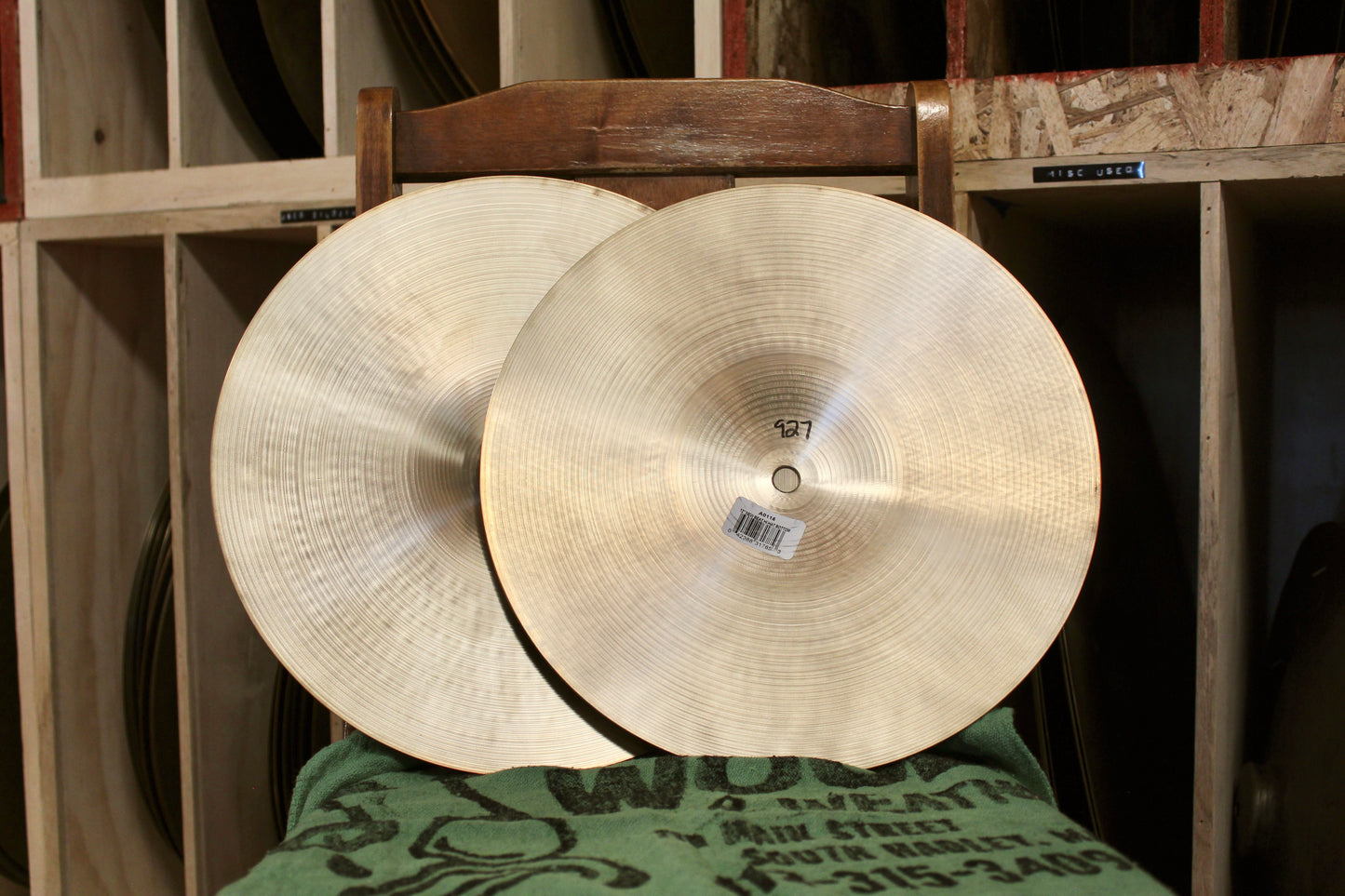 Zildjian 12" A New Beat Hi-Hats 761/927g - Used
