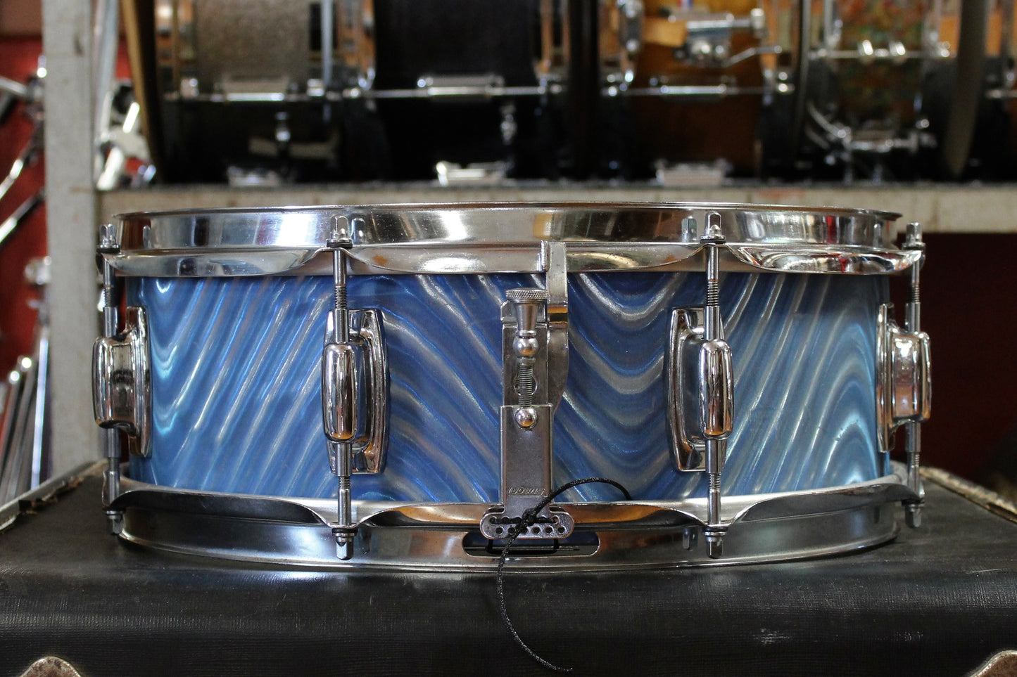 1970's Ludwig Standard Outfit in Blue Astro 14x20 14x14 8x12 5x14