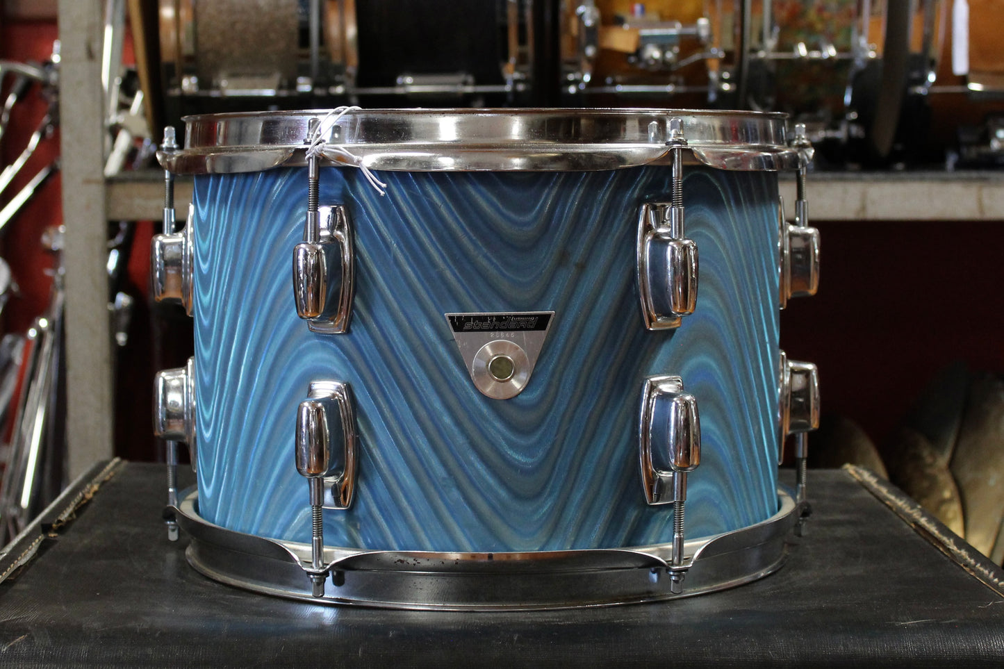 1970's Ludwig Standard Outfit in Blue Astro 14x20 14x14 8x12 5x14