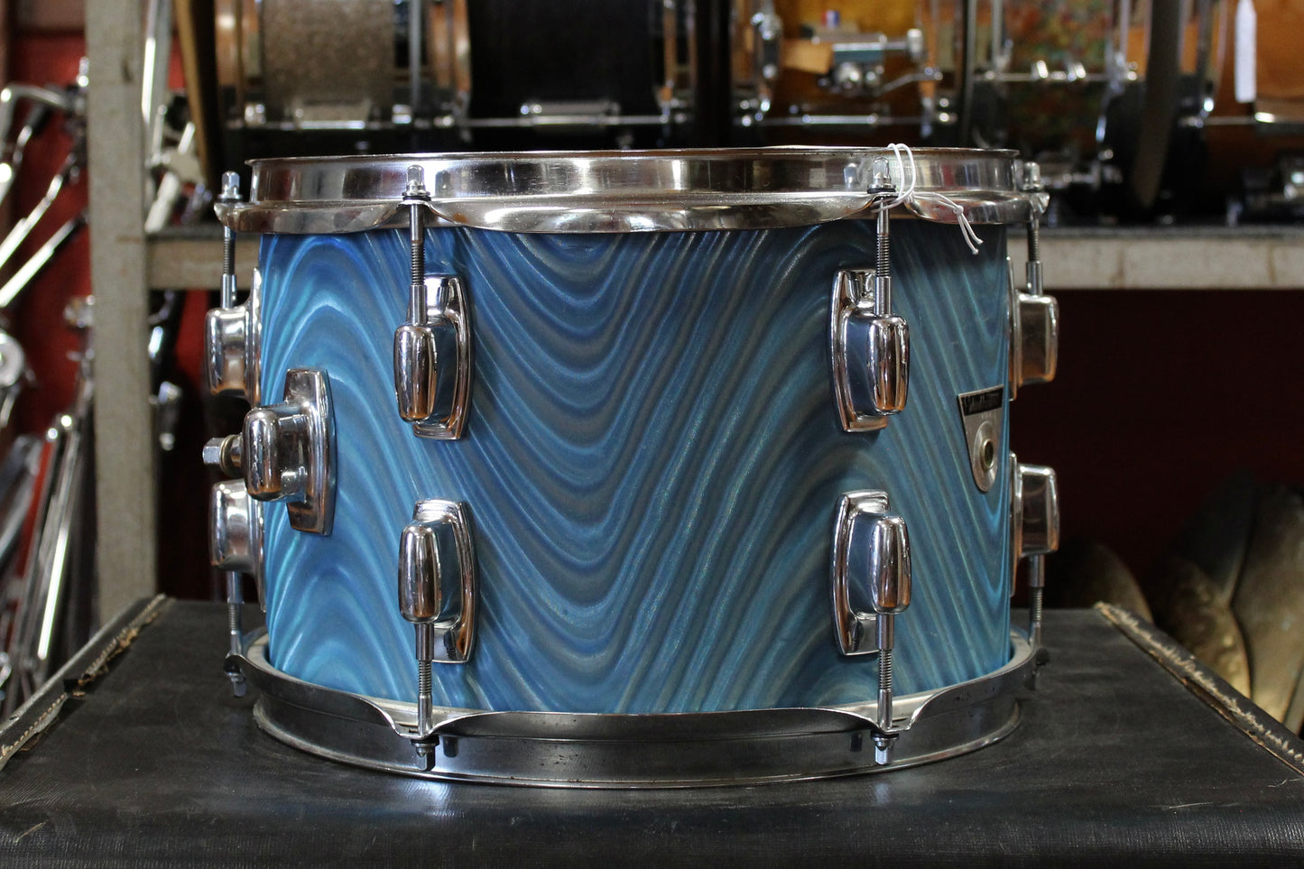 1970's Ludwig Standard Outfit in Blue Astro 14x20 14x14 8x12 5x14