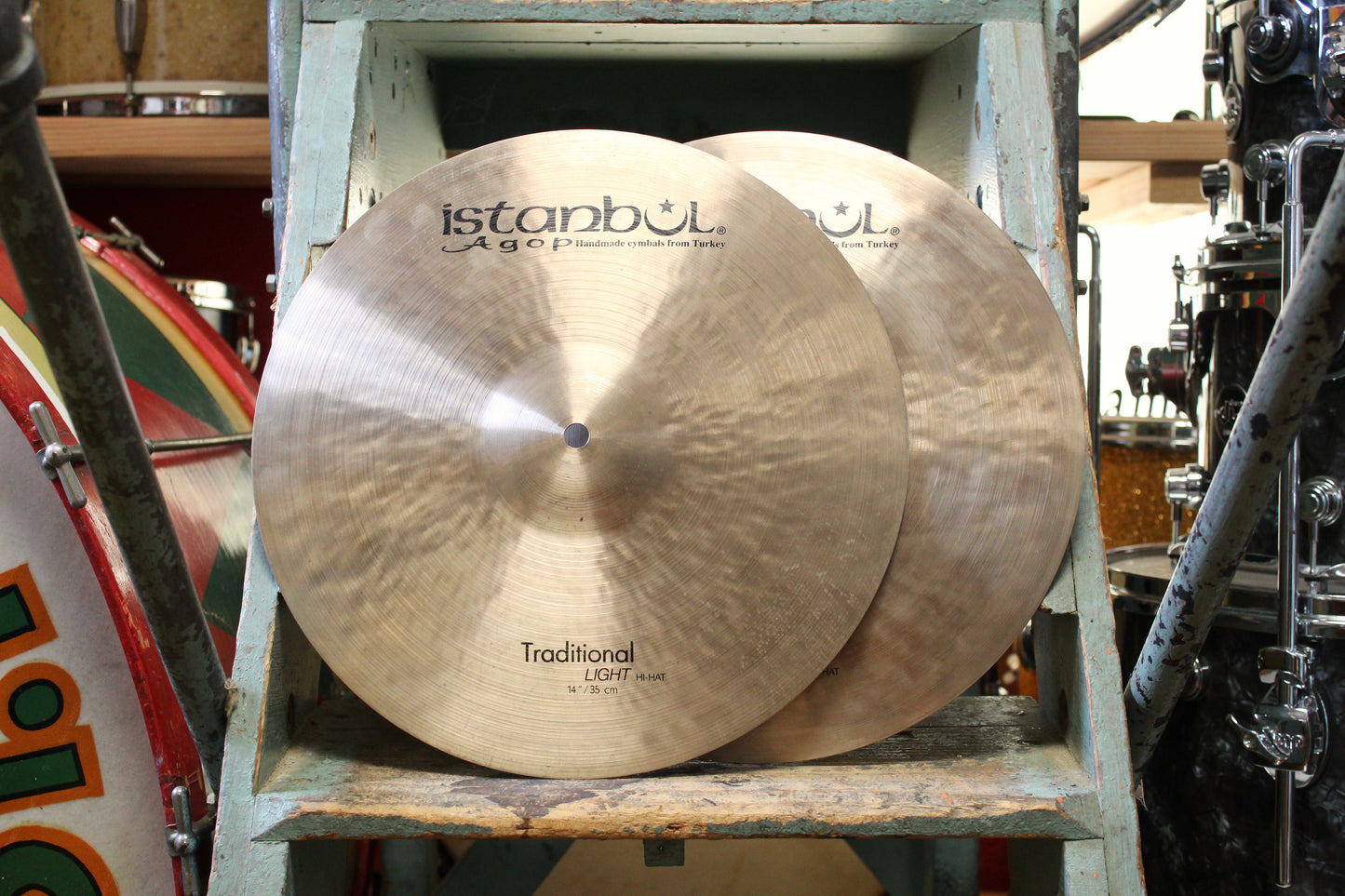 Used Istanbul Agop 14" Traditional Light Hi-Hats 951/1087g