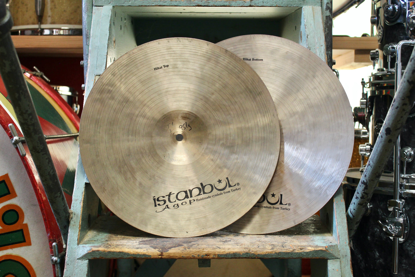 Used Istanbul Agop 14" Traditional Light Hi-Hats 951/1087g