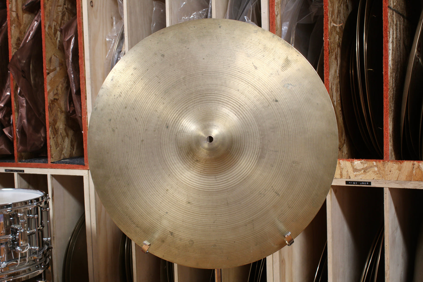 1970s A. Zildjian 20" Ride 2237g – Byrne Cymbals Rework