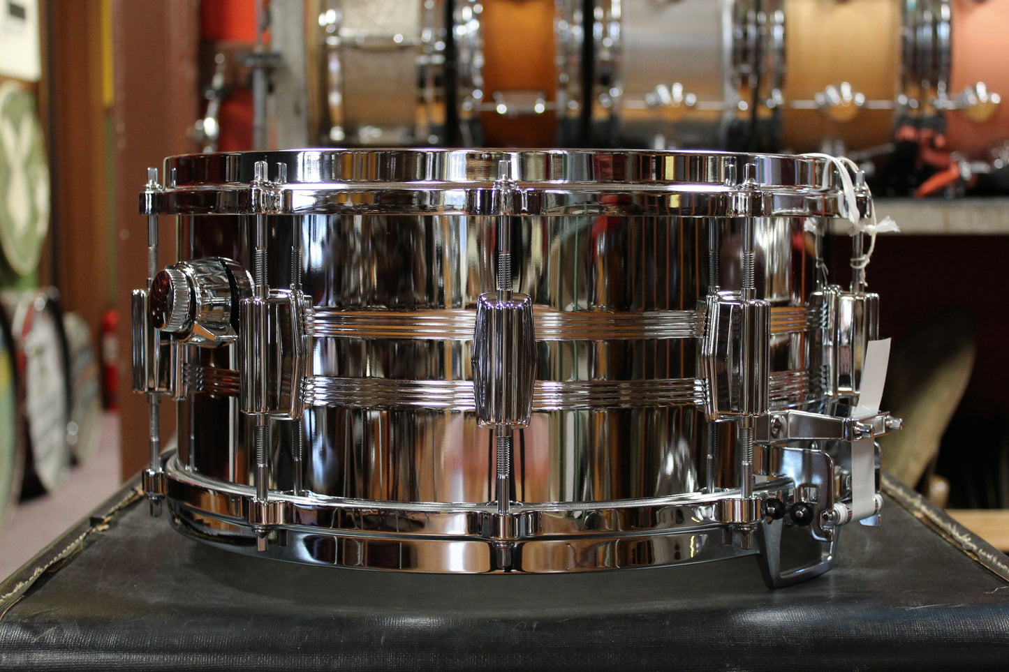 Tama 50th Anniversary Limited Edition Mastercraft Reissue "8056" Steel Snare Drum