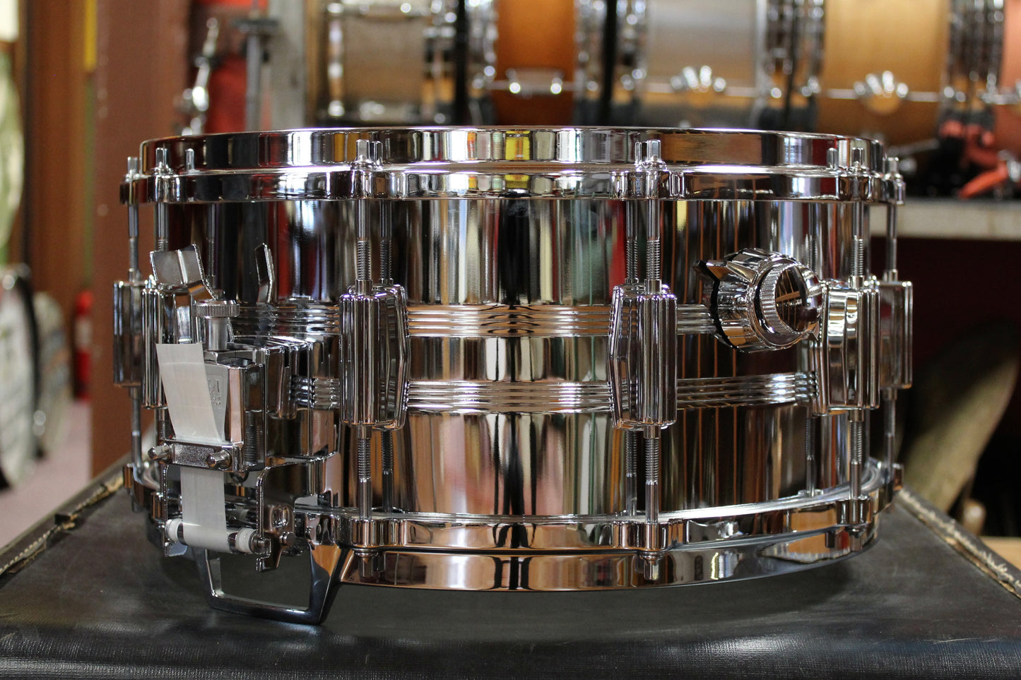 Tama 50th Anniversary Limited Edition Mastercraft Reissue "8056" Steel Snare Drum