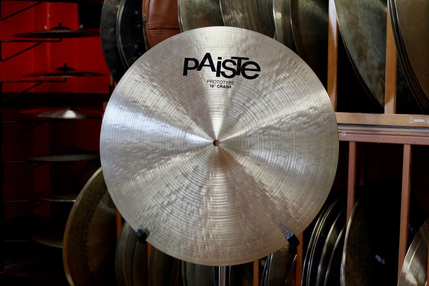 Used Paiste 18" Prototype Crash Cymbal 1755g