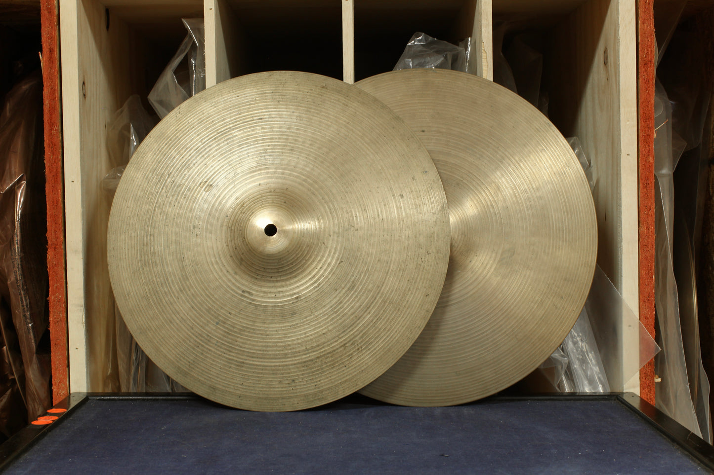 1970s Zildjian 14" A New Beat Hi-Hats 898/1338g