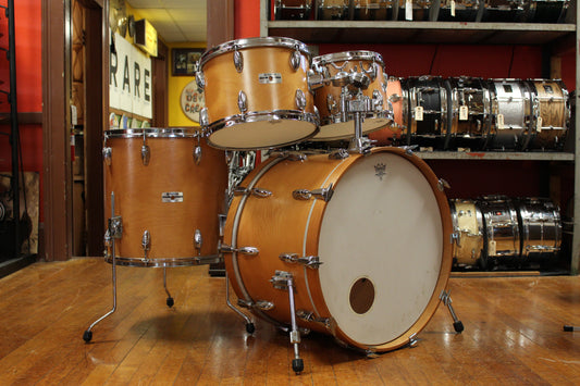 1970s Yamaha 9000 Series Outfit in Natural Birch14x22 8x12 9x13 16x16