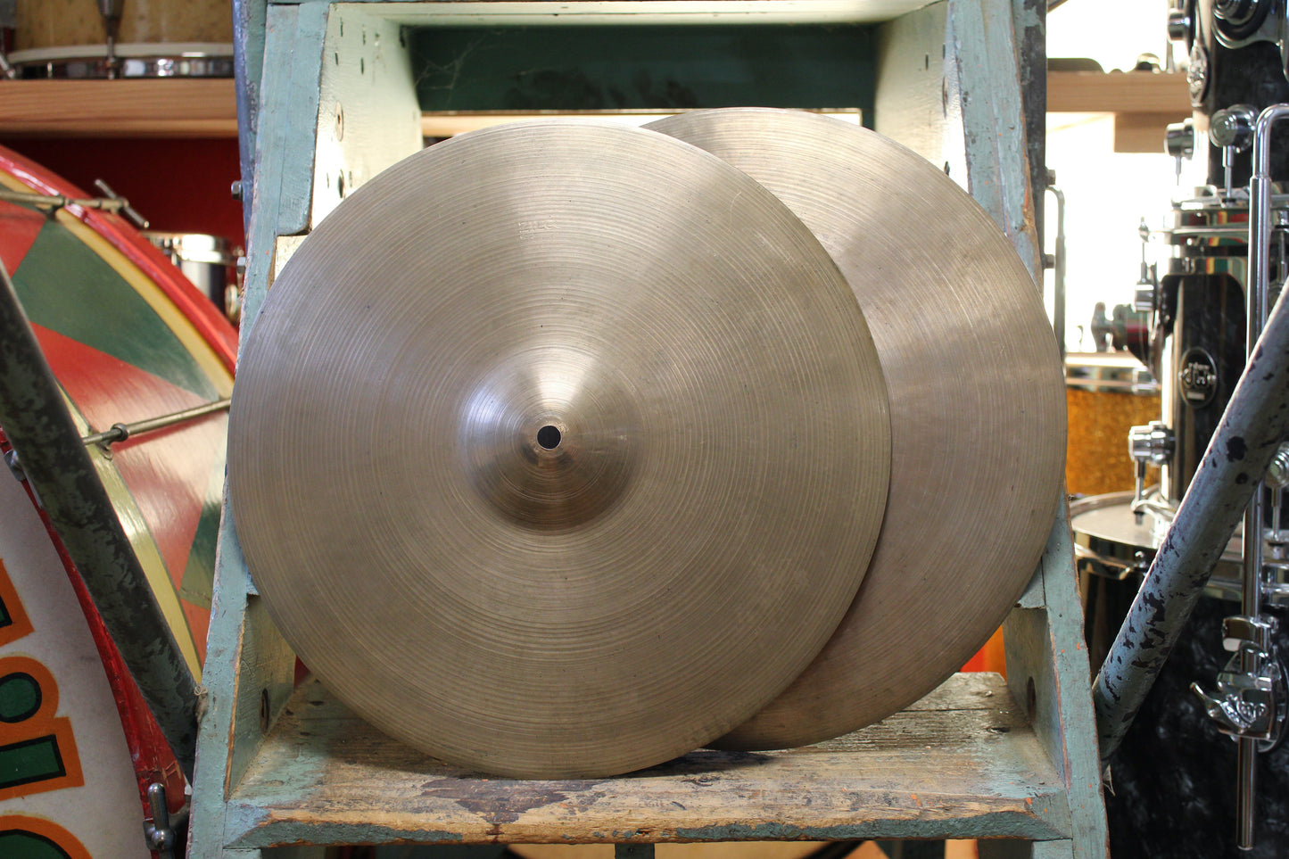 1950s Zilco Constantinople 14" Hi-Hats 695/760g