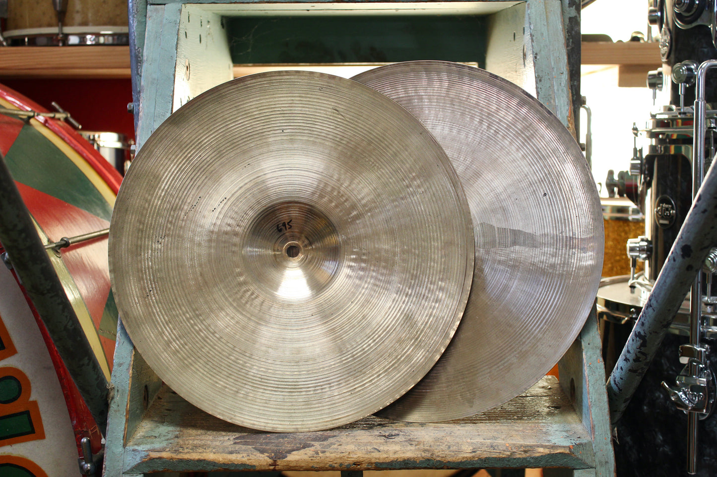 1950s Zilco Constantinople 14" Hi-Hats 695/760g