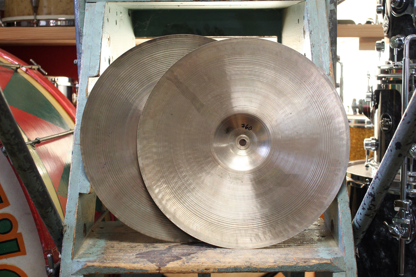 1950s Zilco Constantinople 14" Hi-Hats 695/760g