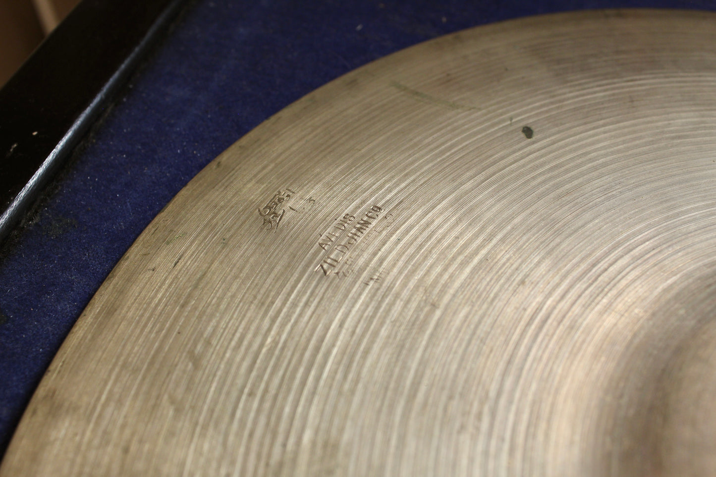 1930-40s A. Zildjian 11" First Stamp Splash 306g – Factory Ink Stamped
