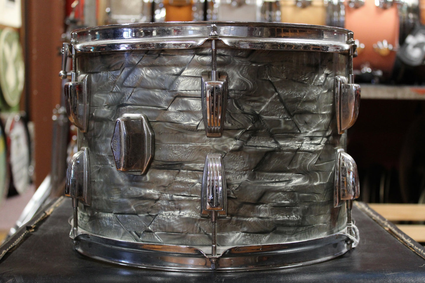 1960's Ludwig 9x13 Tom and 16x16 Floor Tom in Sky Blue Pearl